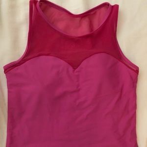 Kortni Jeane Netted Sweetheart swim top